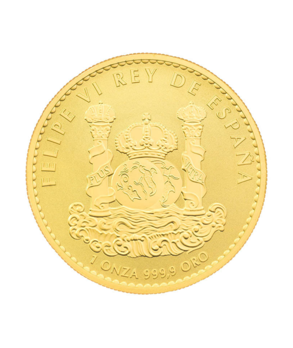 Moneda Lince Ibérico Oro 1 oz 2021 cruz - INVERMONEDA