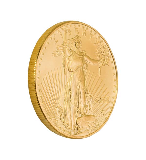 Moneda Eagle Oro ½ oz 2022 back - INVERMONEDA