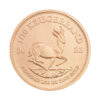 Moneda Krugerrand Oro 1/10 oz 2022 cara - INVERMONEDA