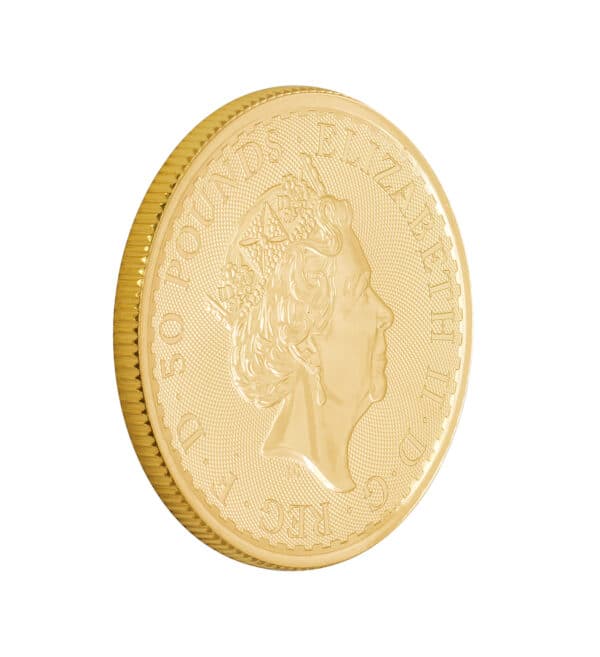 Moneda Oro Britannia 1_2oz 2022 back - INVERMONEDA