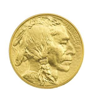 Moneda Oro American Buffalo 1oz 2022 cara - INVERMONEDA