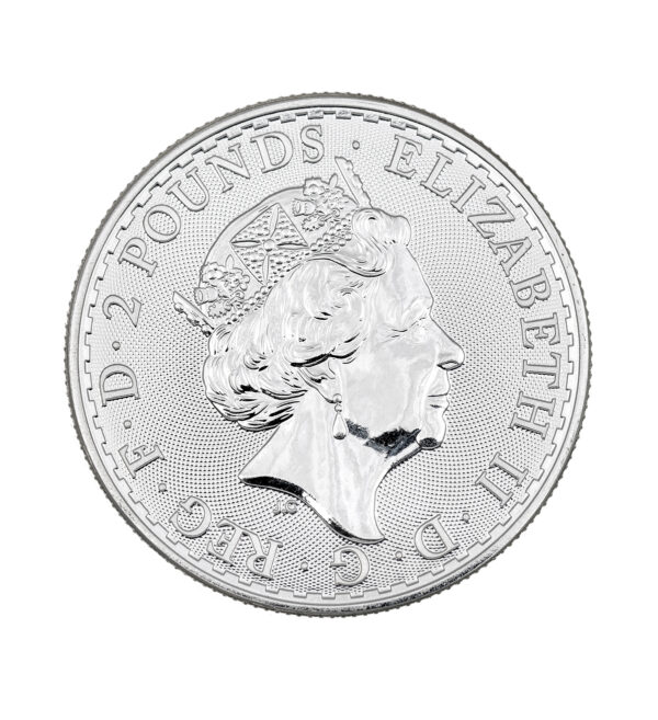 Moneda Plata Britannia oz 2021 cruz - INVERMONEDA