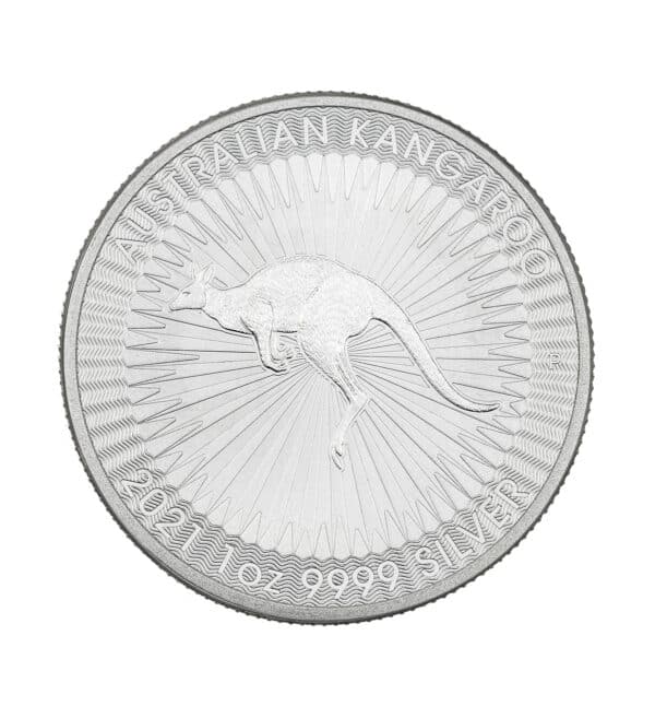 Moneda Plata Kangaroo 1oz 2021 cara - INVERMONEDA