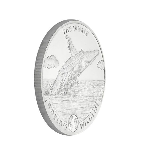 Moneda Plata The Whale 1oz 2020 front - INVERMONEDA