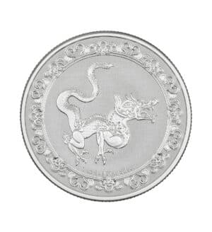 Moneda Plata Yellow Snake 1 oz 2020 cara - INVERMONEDA