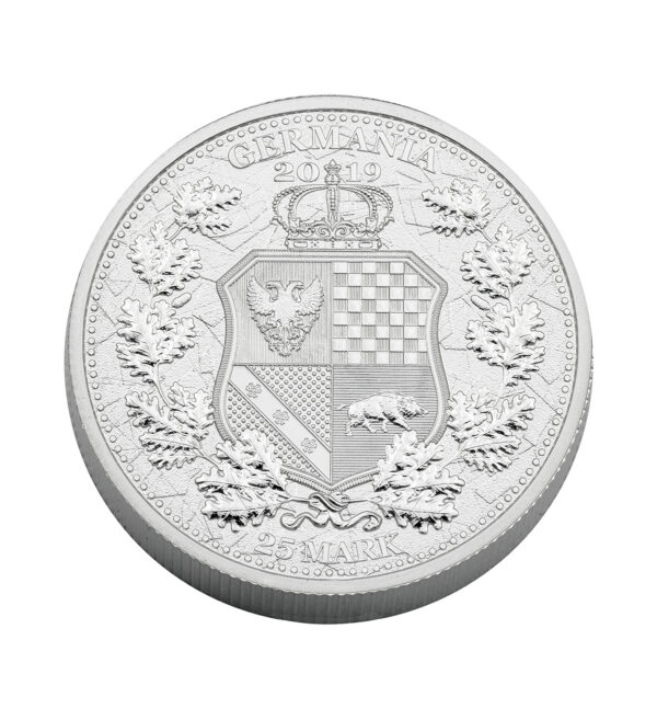 Moneda Plata Italia Germania 5 oz 2020 The Allegories 2 - INVERMONEDA