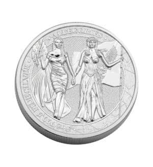 Moneda Plata Italia Germania 5 oz 2020 The Allegories 1 - INVERMONEDA