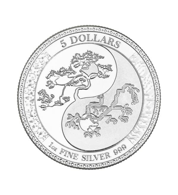 Moneda Equilibrium Plata 1 oz 2018 cruz - INVERMONEDA