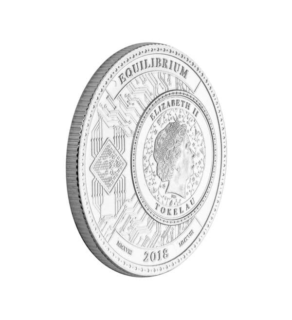 Moneda Equilibrium Plata 1 oz 2018 front - INVERMONEDA