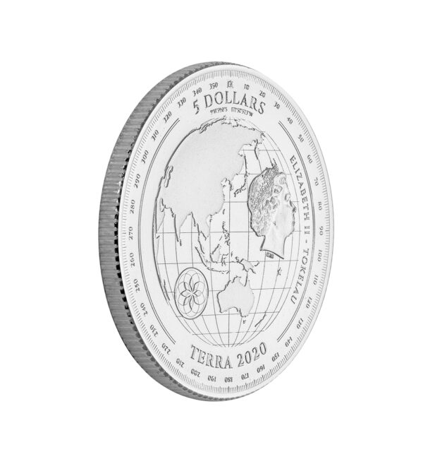 Moneda Terra Plata 1oz 2020 back - INVERMONEDA