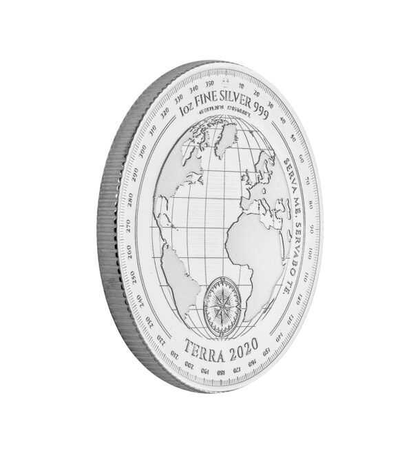 Moneda Terra Plata 1oz 2020 front - INVERMONEDA