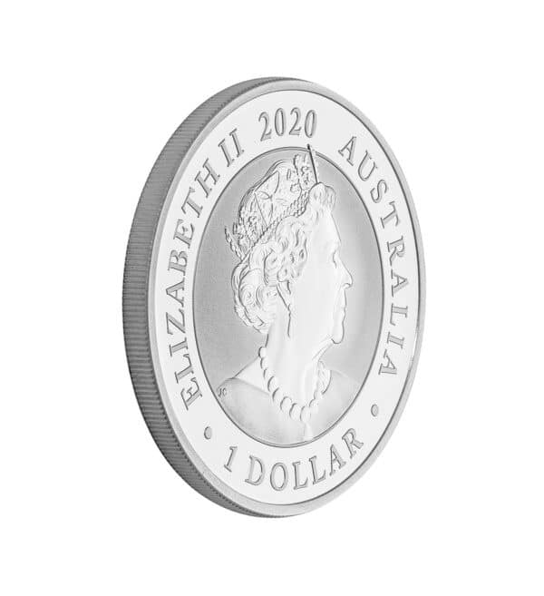 Moneda Swan Plata 1 oz 2020 back - INVERMONEDA
