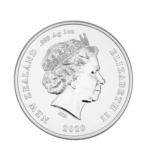 Moneda Plata Chatham Crested Penguin 1oz 2020 cruz - INVERMONEDA