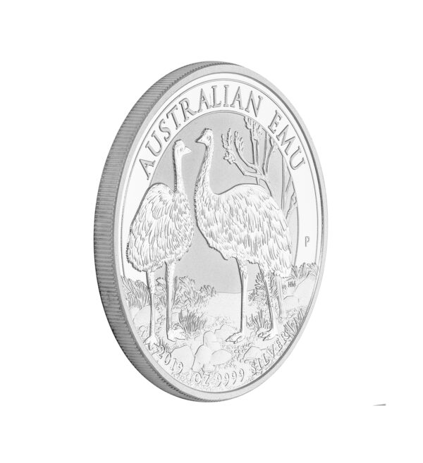 Moneda Plata Australian Emu 1oz 2019 front - INVERMONEDA