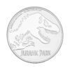 Moneda Plata Jurassic Park 1oz 2020 cara - INVERMONEDA