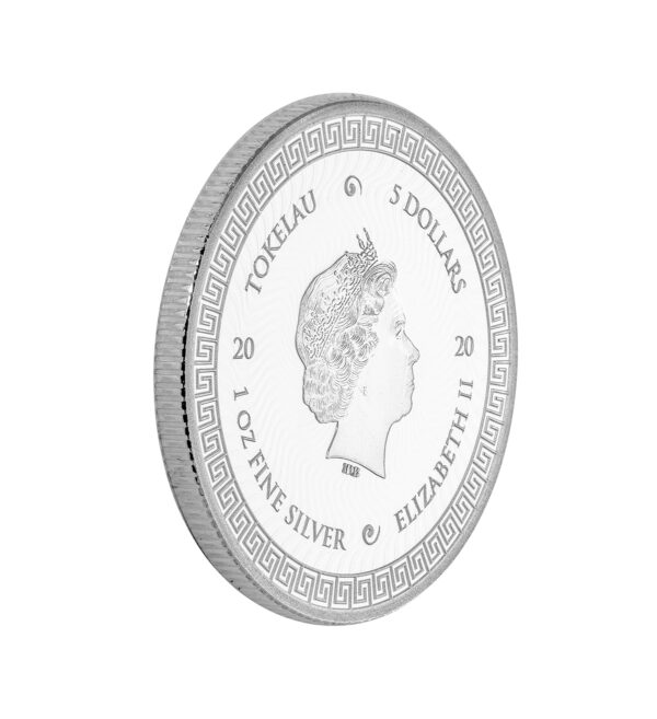 Moneda Plata Icon 1 oz 2020 back - INVERMONEDA