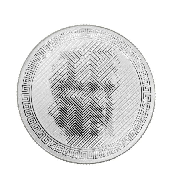 Moneda Plata Icon 1 oz 2020 cara - INVERMONEDA