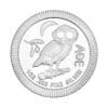 Moneda Buho Ateniense Plata 1 oz 2021 cara | INVERMONEDA