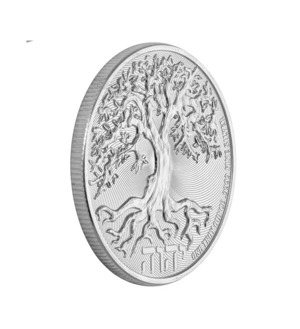 Moneda Plata Tree of Life Plata 1oz 2020 front - INVERMONEDA