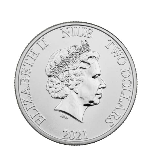 Moneda Batman Plata 1 oz 2021 cruz - INVERMONEDA