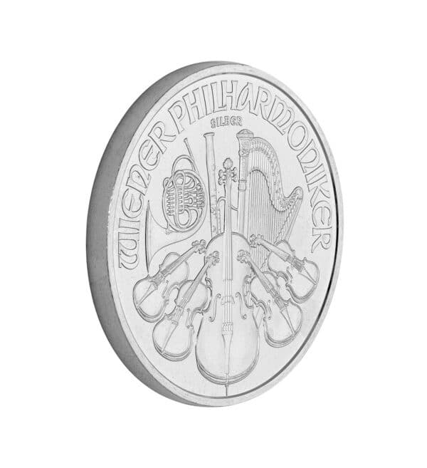 Moneda Filarmonica Viena Plata 1oz 2021 front - INVERMONEDA