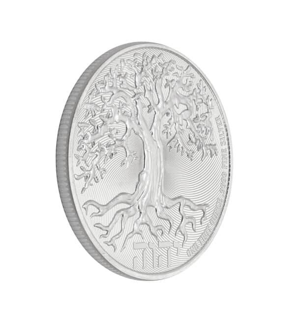 Moneda Tree of Life de Plata de 1oz del 2021 front - INVERMONEDA