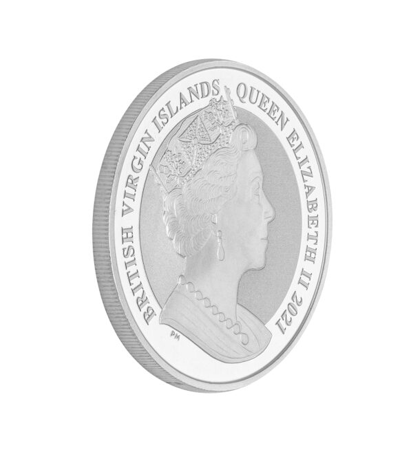 Moneda Flamenco Americano Plata 1oz 2021 back - INVERMONEDA