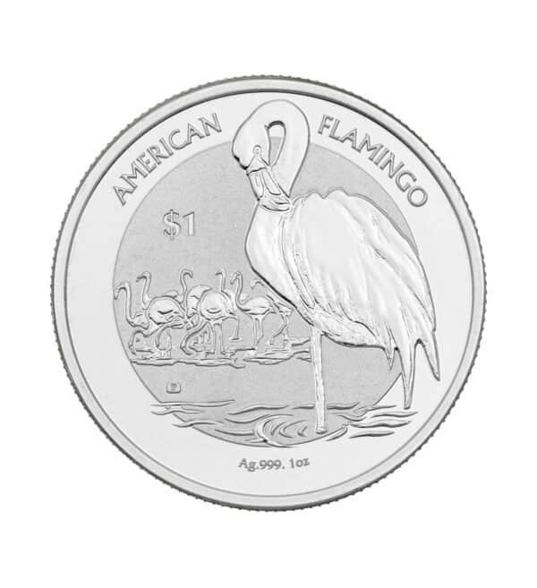 Moneda Flamenco Americano Plata 1oz 2021 cara - INVERMONEDA