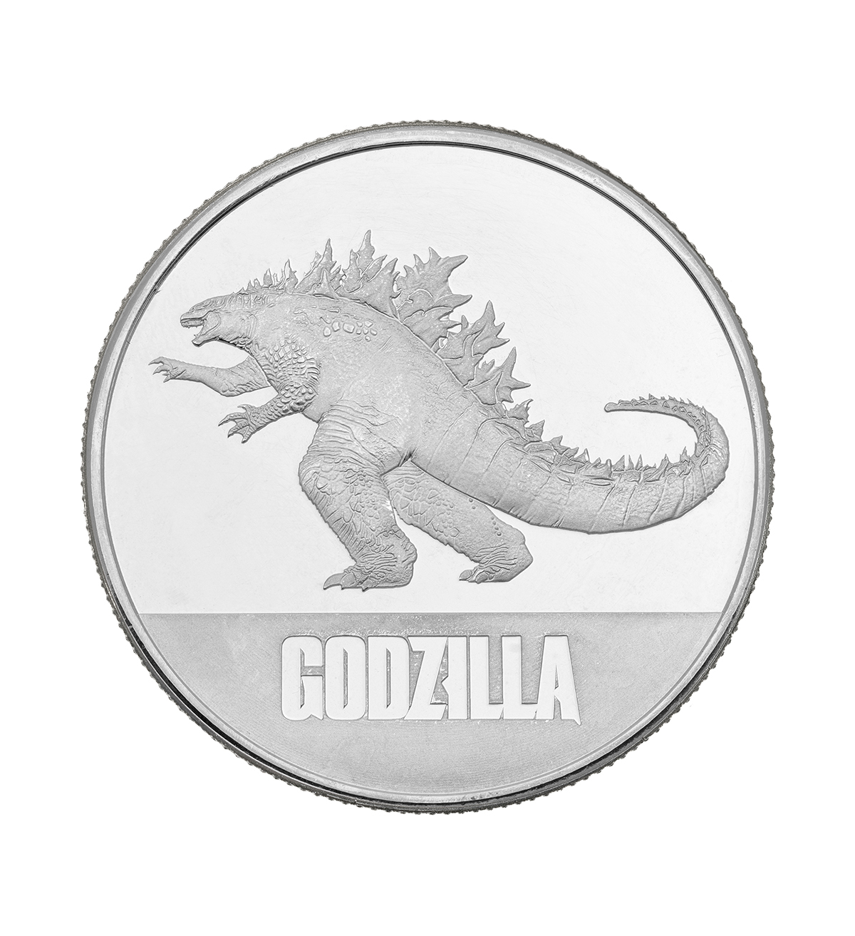 Moneda Kong Plata 1 oz 2021 - Godzilla vs Kong cara - INVERMONEDA