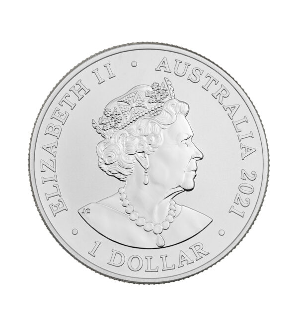 Moneda Cheetah de Plata de 1oz del 2021 cruz - INVERMONEDA