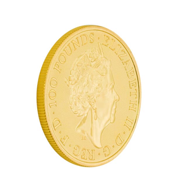 Moneda Oro Royal Arms 2019 back - INVERMONEDA