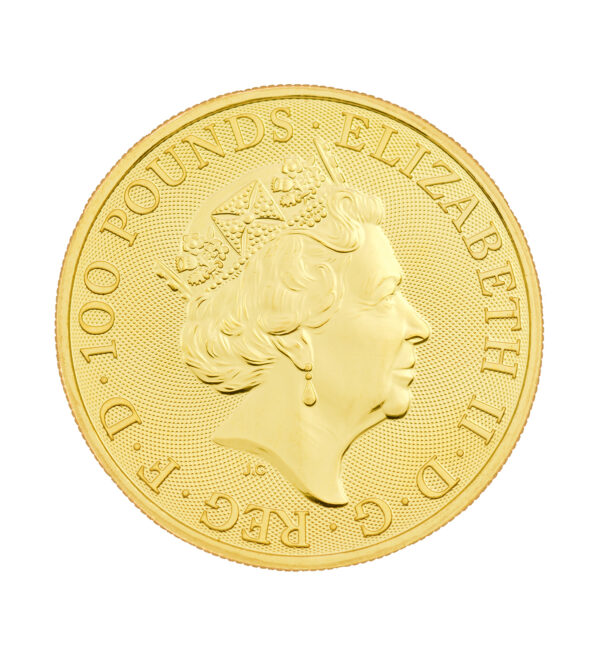 Moneda Oro Royal Arms 2019 cara - INVERMONEDA