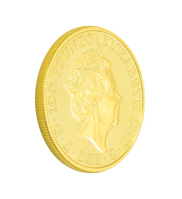 Moneda Robin Hood oro 1 oz 2021 back - INVERMONEDA