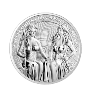 Moneda Austria & Germania Plata 10 oz 2021 - Serie The Allegories