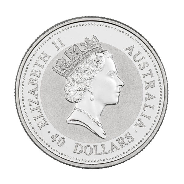 Moneda de Paladio de 1 onza Emu de 1998 cara | INVERMONEDA