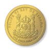 Moneda de Oro del Lince Ibérico de 1_10 de onza del 2022 cruz | INVERMONEDA