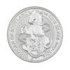 Moneda Unicorn of Scotland Plata 2 oz 2018 cara - INVERMONEDA