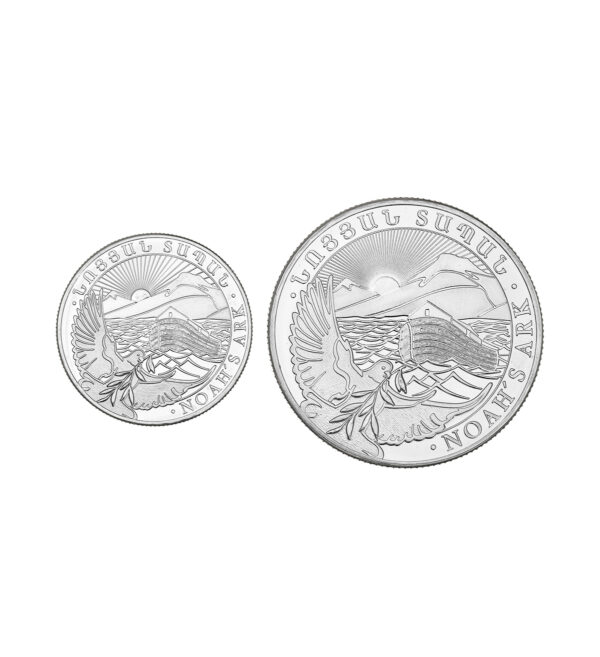 Moneda Plata Arca Noe 2021 - INVERMONEDA
