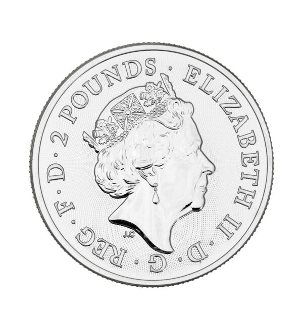 Moneda Plata Elton John 1oz 2021 cruz - INVERMONEDA