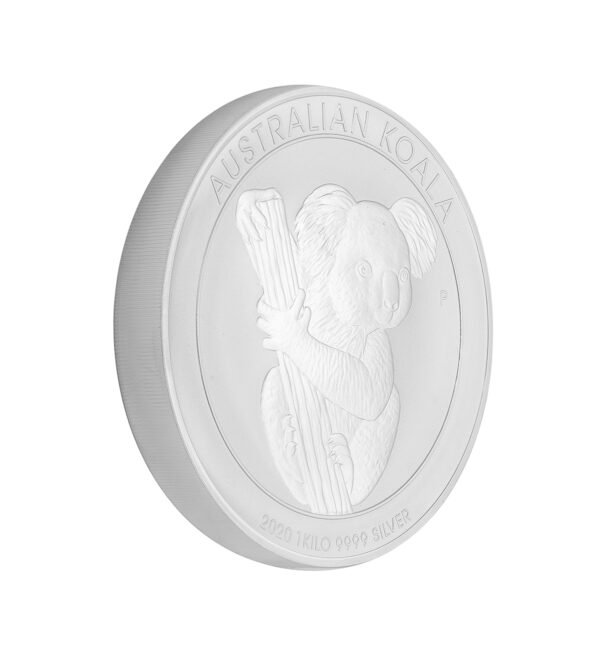Moneda Koala Plata 1 kg 2020 front - INVERMONEDA