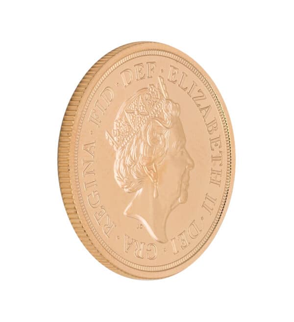 475-Moneda Soberano Isabel II 2022 front - INVERMONEDA