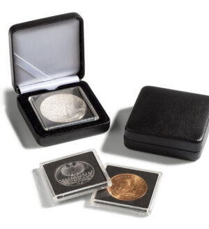 Estuche para Moneda Nobile para cápsula cuadrada y redonda de 40 milimetros oro plata platino paladio | INVERMONEDA