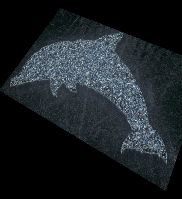 Lingote de Osmio con forma de Delfin 2D 2 de Osmium Institute | INVERMONEDA