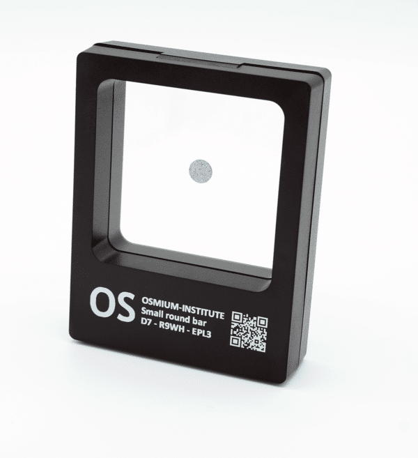 Caja de Lingote de Osmio con forma de Diamante de Osmium Institute 3 | INVERMONEDA