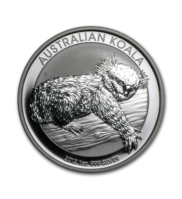 Moneda Koala Plata 1 Oz 2012 - INVERMONEDA