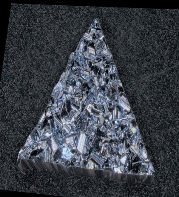 Lingote de Osmio con forma de Tirángulo de Osmium Institute 2 | INVERMONEDA