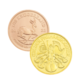 Lote Monedas Oro 1/10 onza 2022 - INVERMONEDA