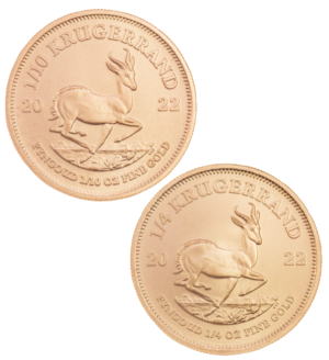 Lote Monedas Oro Krugerrand 2022