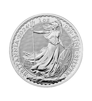 Moneda Britannia Plata 1 oz 2024