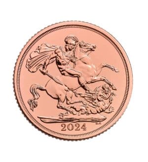Moneda Soberano Carlos III 3,66 gr Oro 2024
